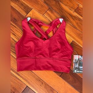 Born Primitive X-Factor Sports Bra Red Size XS NWT